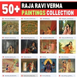 50+ Raja Ravi Varma Masterpieces | High-Resolution Printable Art Collection