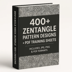 Zentangle Art Pdf Bundle 2026