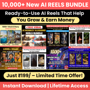 10,000+ New AI REELS BUNDLE