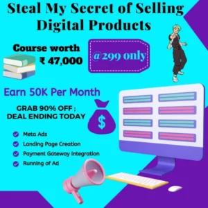 Digital Products Selling Course