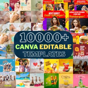 Canva Editable Template Bundle